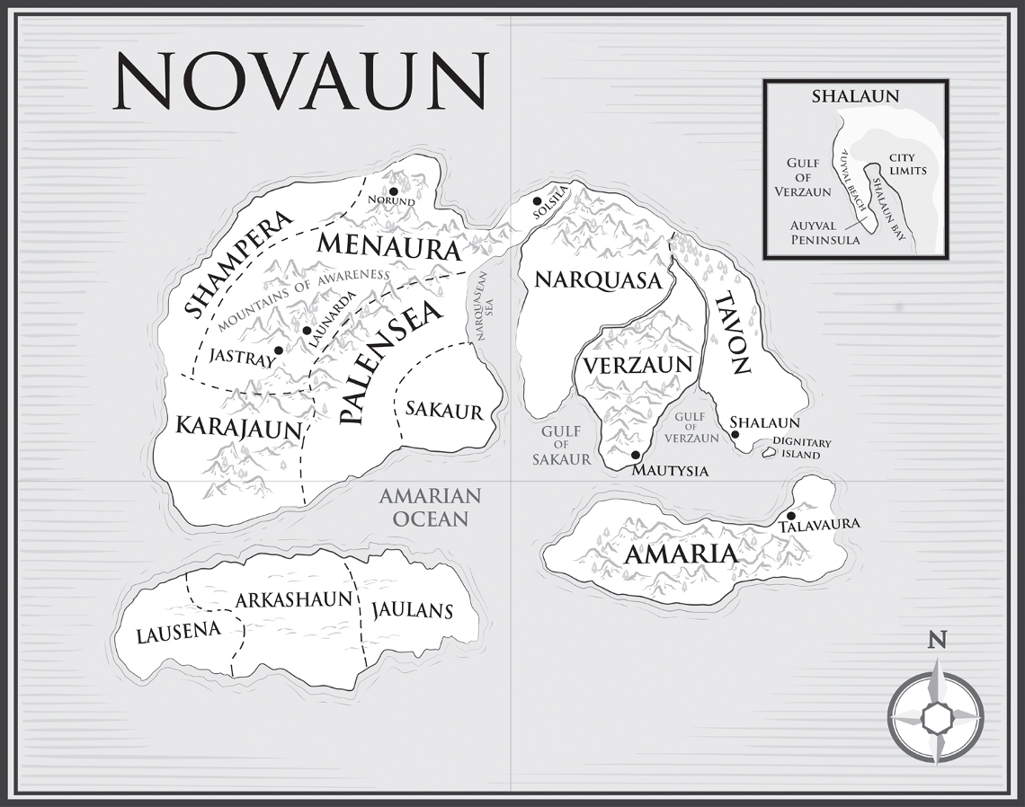 Map of Novaun