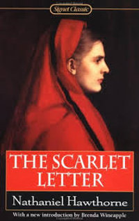 Book cover for The Scarlet Letter, by Nathaniel Hawthorne