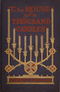 Book cover for The House of a Thousand Candles, by Meredith Nicholson