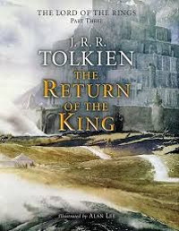 Book cover of The Return of the King, by J.R.R. Tolkien