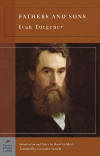 Book cover for Fathers and Sons, by Ivan Turgenev translated by Constance Garnett
