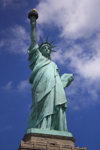 Photograph of the Statue of Liberty