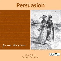 Audiobook cover of Persuasion (version 4), by Jane Austen, read by Karen Savage at LibriVox