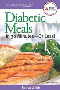 Book cover for Diabetic Meals in 30 Minutes--Or Less! by Robyn Webb
