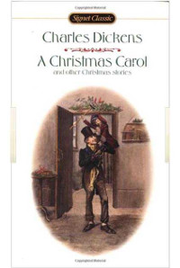 Book cover for A Christmas Carol, by Charles Dickens