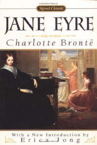 Book cover of Jane Eyre, by Charlotte Bronte