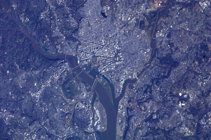 Photo of Washington, DC from the ISS