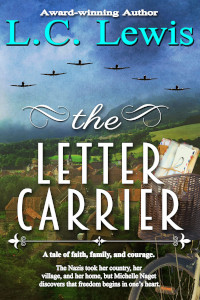 Book cover for The Letter Carrier, by L.C. Lewis